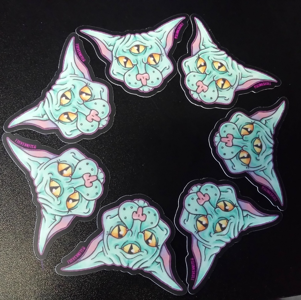 Free sticker with every order